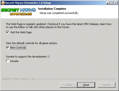 Installation - Options