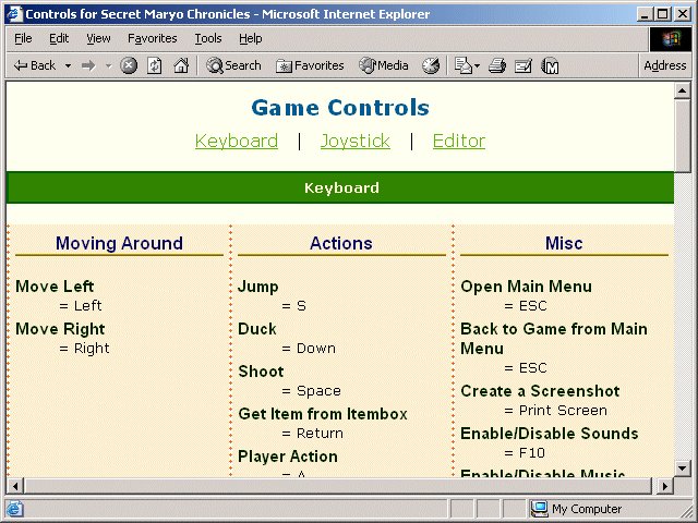 Controls