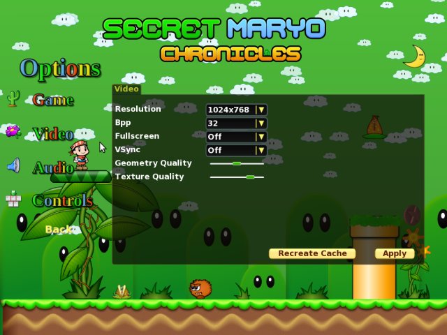Video Options