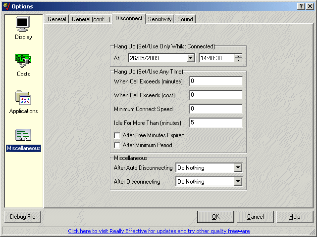 Miscellaneous - Disconnect