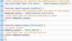 WordPress ShortCode 1